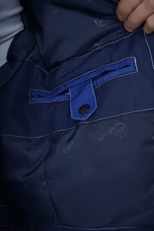 Куртка ЭДВАНС зимняя (синий/васильковый)