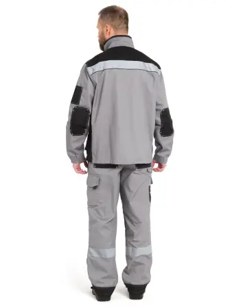 Костюм КАНЗАС с СОП с ПК (серый/черный)
