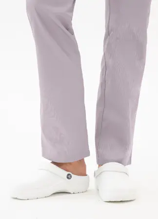 Костюм САНДРА женский с БР (серый/розовый) женские медицинские