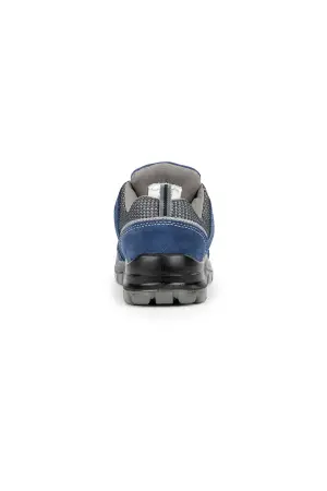 Полуботинки ТРЕЙСЕР-АКТИВ ПУ-ПУ с КП (синий/серый)