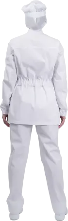 Брюки АПРЕЛИЯ ХАССП (белый) женские медицинские