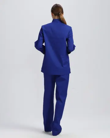 Костюм ХАССП-СТАНДАРТ NEW женский с БР (васильковый)