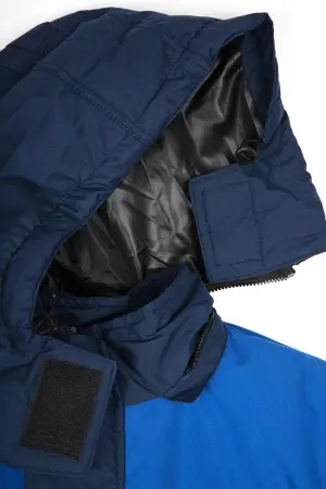 Костюм БАРРИК-2 СОП К. зимний с ПК (т.синий/васильковый)