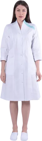 Халат ВОЛНА (белый)