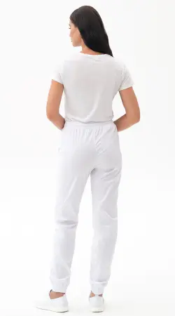 Брюки ДЖУЛИЯ (белый) женские медицинские