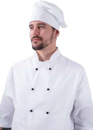 Костюм ШЕФ-ПОВАР (белый/черный)