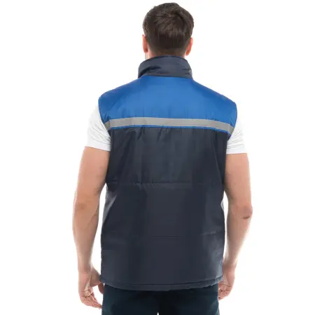 Жилет МАСТЕР зимний с СОП (синий/васильковый) Жилет МАСТЕР зимний с СОП (синий/васильковый)
