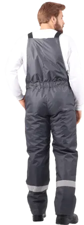 Костюм РОУД зимний с ПК (т.серый/черный)