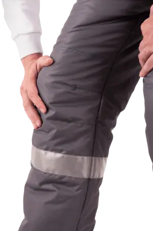 Костюм ГАЛАКТИКА зимний с ПК (серый/бирюзовый)