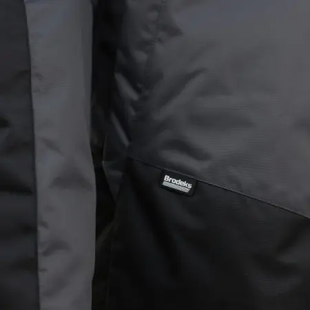 Куртка BRODEKS KW 231 зимняя (серый/черный)