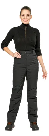 Брюки ЕНИСЕЙ зимние женские (черный)