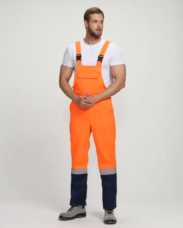 Костюм ROAD WORK с ПК (оранжевый/т.синий)