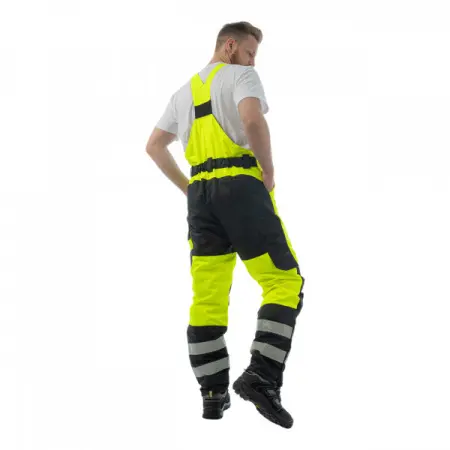 Полукомбинезон BRODEKS KW 406 зимний (желтый/черный)