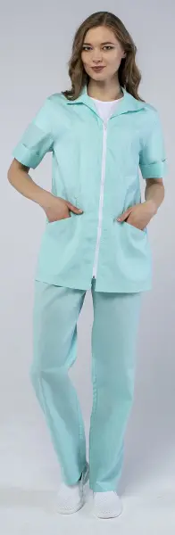 Костюм БЬЮТИС NEW женский (мятный) женские медицинские Костюм БЬЮТИС NEW женский (мятный) женские медицинские