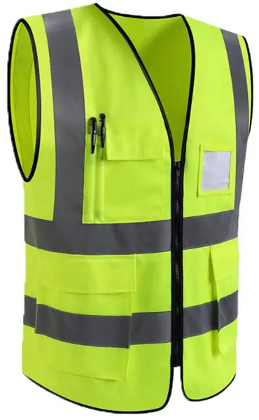 Жилет сигнальный на застежке-молнии FORT W C375(6) QBA-S