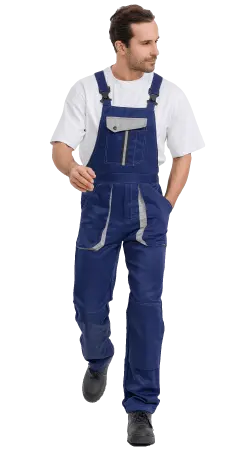 Костюм RONTA KS818 с ПК (т.синий/серый)