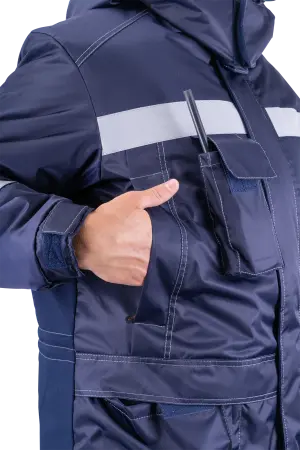 Костюм ПЕТРОЛЕУМ-2 зимний с ПК (т.синий)