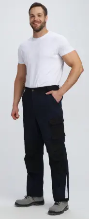 Брюки МИЛАН NEW CH МВО (т.синий/черный)