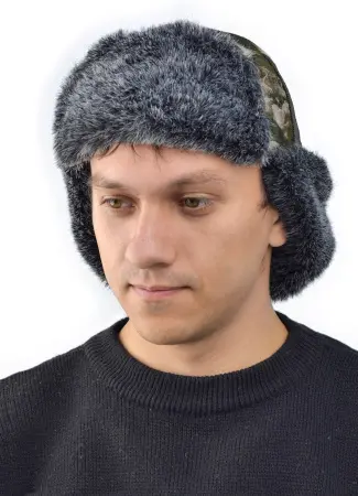 Шапка-ушанка АНГАРА иск.мех
