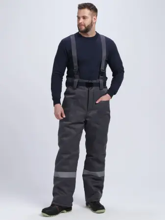 Костюм Т-УЛЬТРА СОП зимний с БР (т.серый/оранжевый)