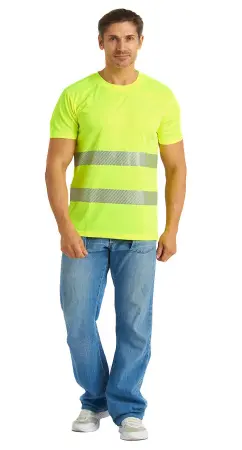 Футболка сигнальная с СОП (лимонная)