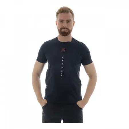 Футболка BRODEKS KS 701 basic (т.синий)