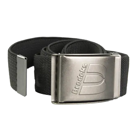 Ремень BRODEKS KM128+ стрейч (черный)