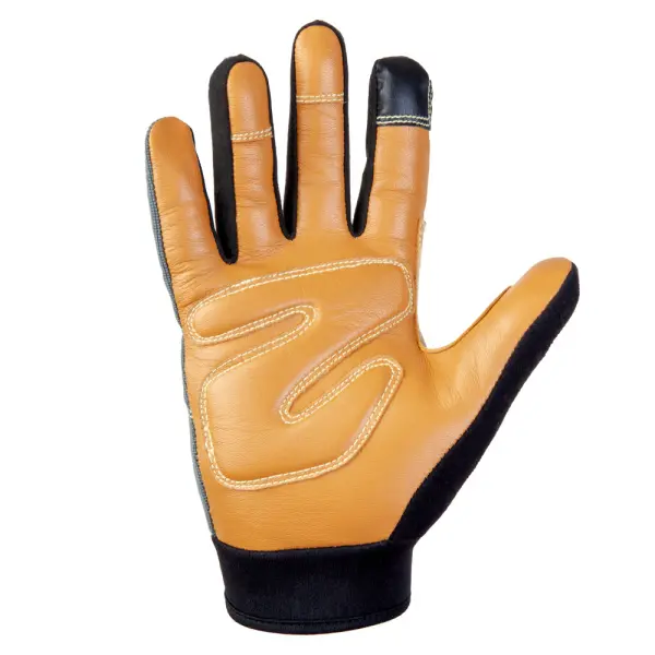 Перчатки JETA SAFETY JAV06 VULCAN OMEGA кожаные антивибрационные