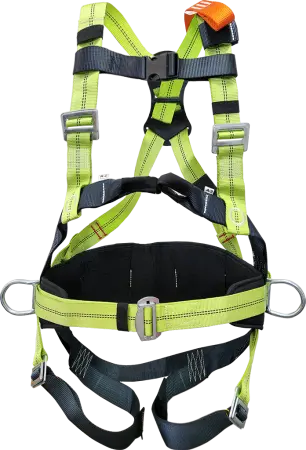 Страховочная привязь СП-04 со спинным удлинителем, выгнутыми кольцами и идентификационной книжкой