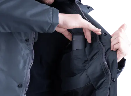 Куртка ШТУРМАН демисезонная (серый/васильковый)