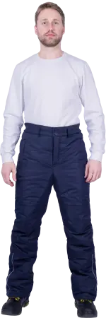 Брюки ФЬЮЖЕН зимние (синий)