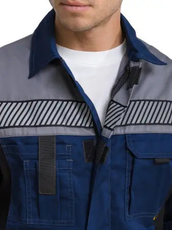 Костюм RONTA KS262 СОП с ПК (т.синий/серый/черный)