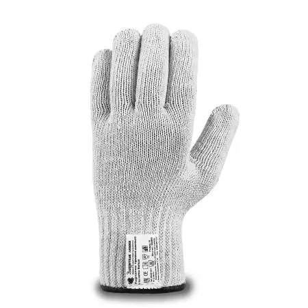 Перчатки ЛЮКС рабочие трикотажные 6-нитей 7.5 класс (белый)