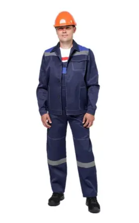 Костюм БУВИНИ ВОКЕР с ПК (т.синий/васильковый)