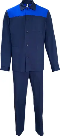 Костюм СПЕЦИАЛИСТ ЛАЙТ с БР (т.синий/васильковый)