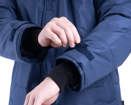 Куртка ШАТЛ зимняя (т.синий/серый)