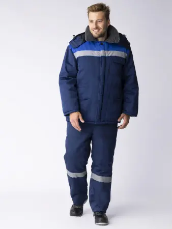 Костюм Т-УЛЬТРА-1 СОП зимний с БР (т.синий/васильковый)