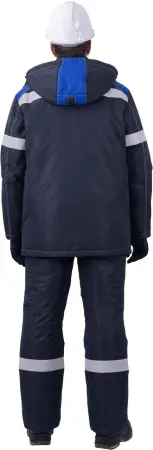 Костюм СТАРАТЕЛЬ ИМПОРТ зимний с БР (синий/василёк)
