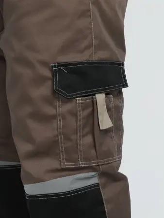 Костюм МЕГА IMP зимний с БР (коричневый/черный/бежевый)