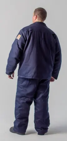 Костюм сварщика зимний тк. Велдшилд 450 с накладками с ОУ с БР