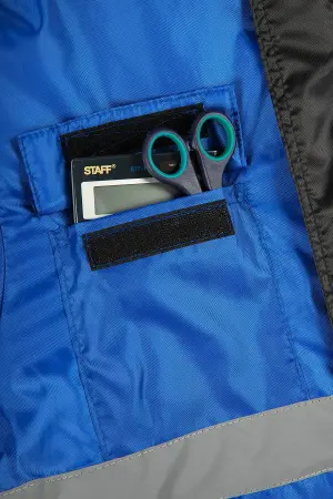 Костюм ПРОФИ зимний с ПК (васильковый/черный) Костюм ПРОФИ зимний с ПК (васильковый/черный)