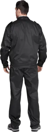 Костюм ОХРАНА с БР (черный)