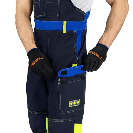 Полукомбинезон МАСТАНТИСТАТ (т.синий/василек/лайм)