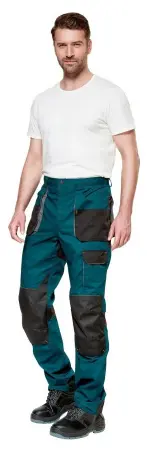 Брюки СНЕЙК (т.бирюзовый/черный)