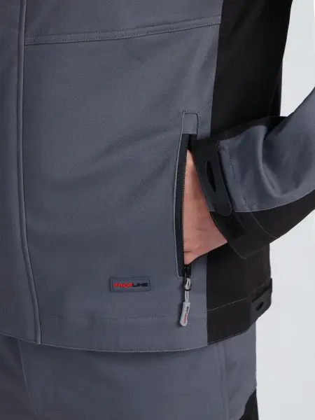 Куртка PROFLINE LEADER (серый/черный)