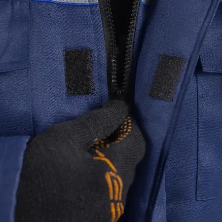 Костюм БУРЯ-СП СОП с ПК 3кл.защиты утепленый (т.синий/васильковый) Костюм БУРЯ-СП СОП с ПК 3кл.защиты утепленый (т.синий/васильковый)