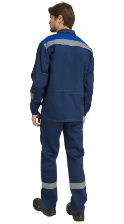 Костюм RONTA KS801 с БР (т.синий/василек) Костюм RONTA KS801 с БР (т.синий/василек)