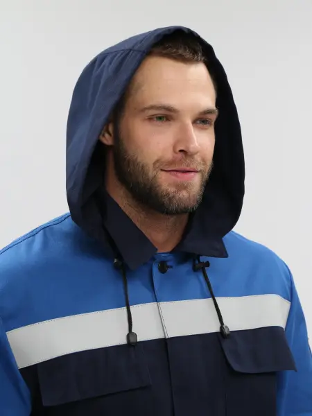 Костюм ЭКСПЕРТ-АНИСТАТ МВО NEW с ПК (т.синий/васильковый)