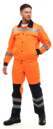 Костюм МАГИСТРАЛЬ СОП с ПК (оранжевый/синий)