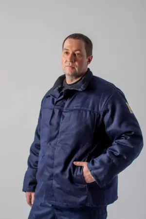 Костюм сварщика зимний тк. Велдшилд 450 двойной с ОУ с БР